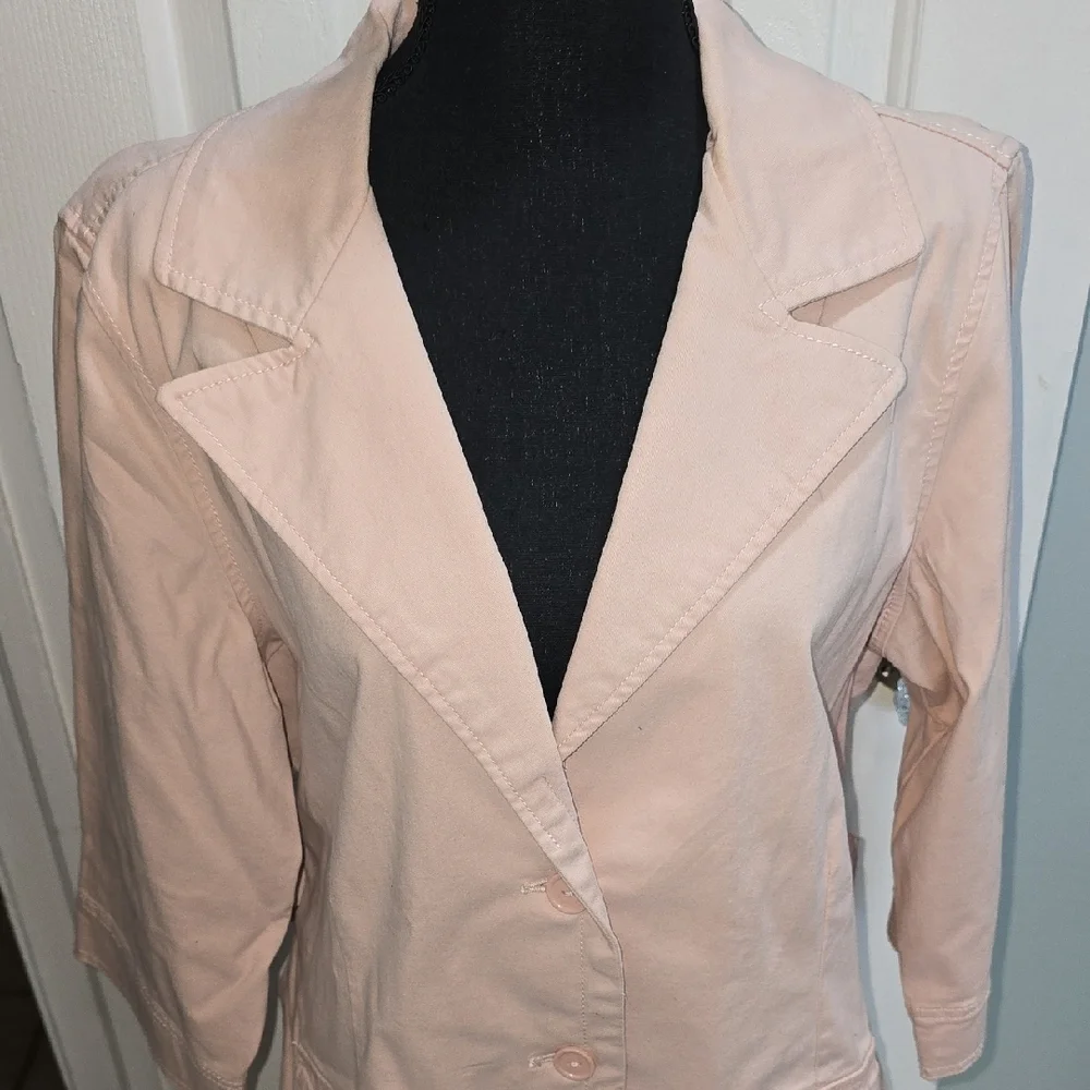 Live*Life by Sanctuary Pink Blazer Woman's Size XL - Picture 3 of 15